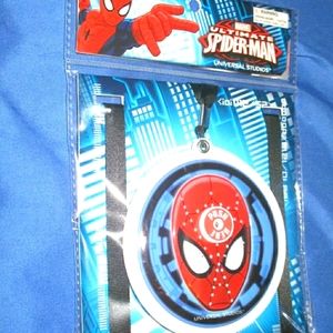 Spiderman light up lanyard